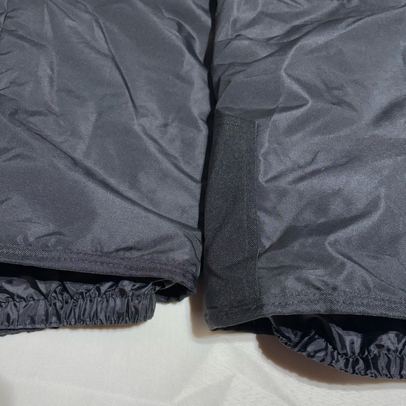 Like New Champion girls Black Snow Pants with Purple Accents - Picture 3 of 6